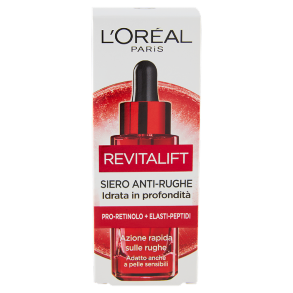 L'Oréal Paris Revitalift Siero Anti-Rughe Pro-Retinolo + Elasti-Peptidi 30 ml