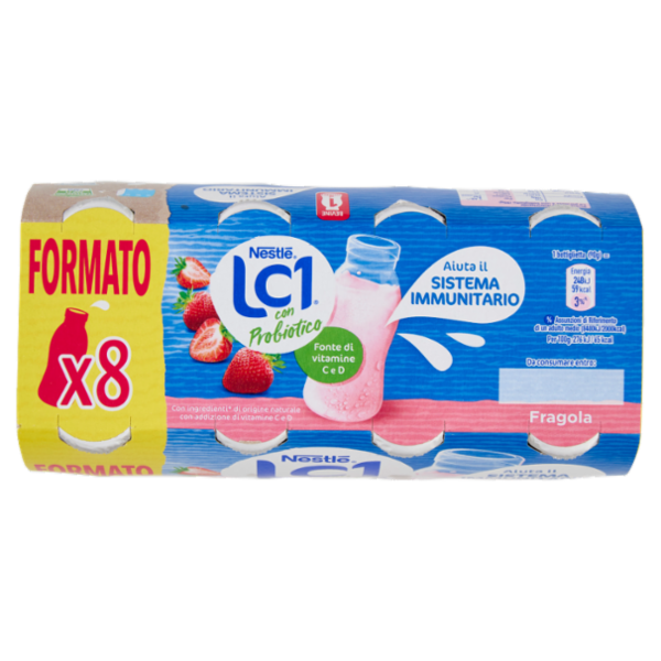 NESTLÉ LC1 con Probiotico Fragola 8x90g