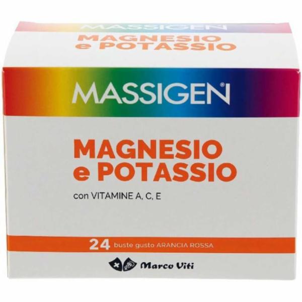 Massigen Magnesio E Potassio Bustine 24 pz - 140 g