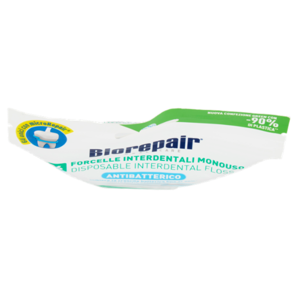 Biorepair Forcelle Interdentali Monouso Antibatterico 36 pz