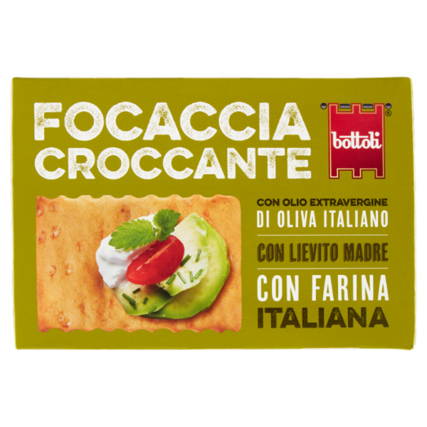 bottoli Focaccia Croccante 6 x 41,7 g