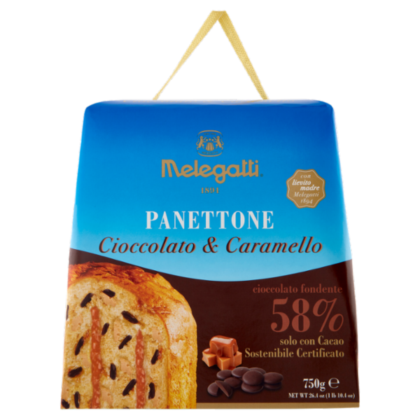 Melegatti 1894 Panettone Cioccolato & Caramello 750 g