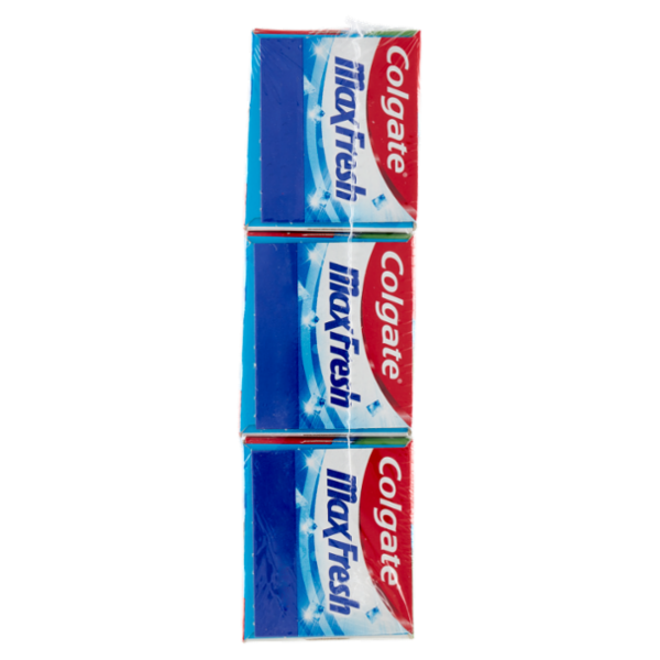 Colgate dentifricio Max Fresh Cristalli Rinfrescanti 3x75 ml