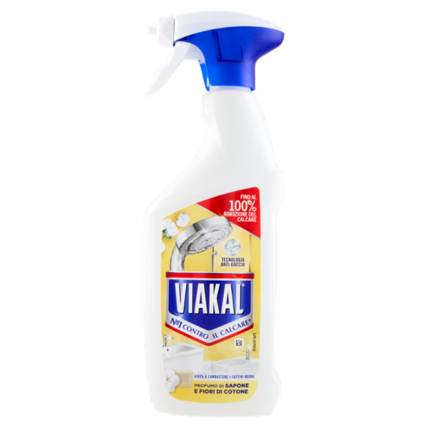 Viakal Profumo di Sapone e Fiori di Cotone 470 ml
