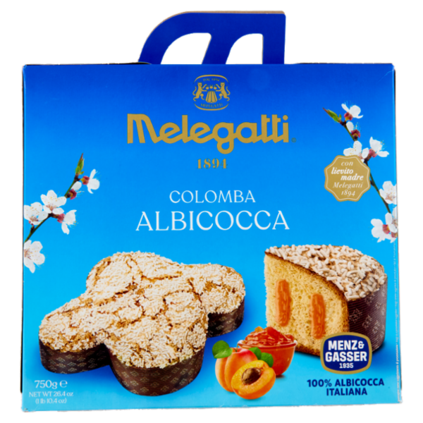 Melegatti 1894 Colomba Albicocca Menz & Gasser 750 g