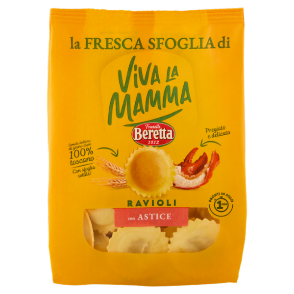 Viva la Mamma la Fresca Sfoglia di Ravioli con Astice 200 g