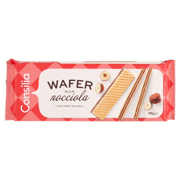 Consilia Wafer alla Nocciola 175 g