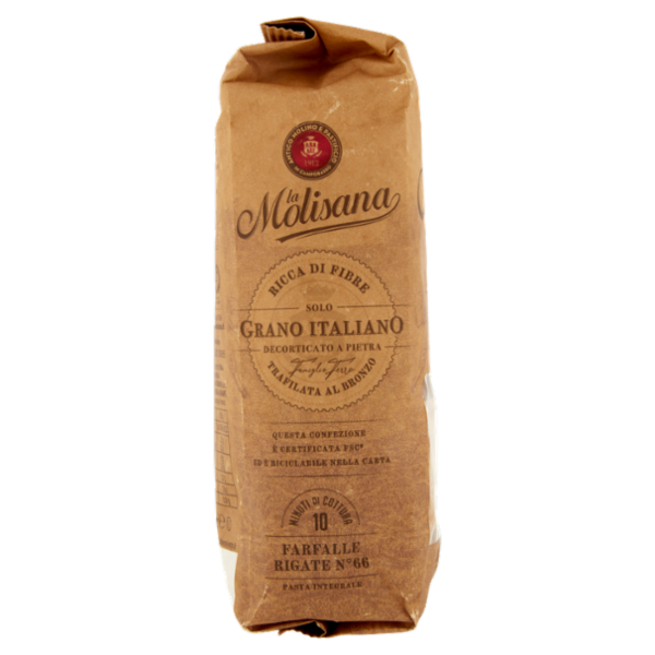 La Molisana integrale 66 Farfalle Rigate 500 g