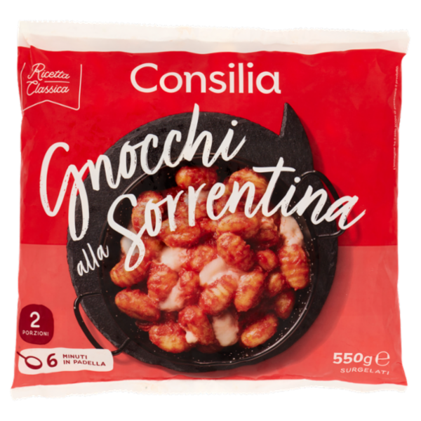 Consilia Gnocchi alla Sorrentina Surgelati 550 g