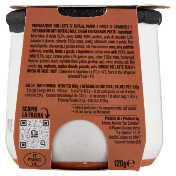 Latteria San Salvatore Dessert Cremoso Caramello 120 g