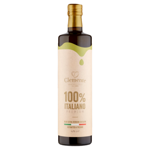 Clemente 100% Italiano Premium Olio Extra Vergine di Oliva 0,75 L