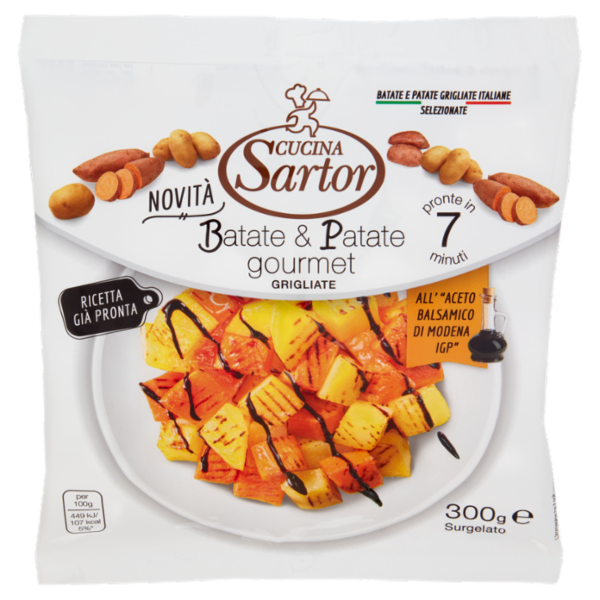 Cucina Sartor Batate & Patate gourmet Grigliate Surgelato 300 g