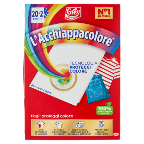 GREY l'Acchiappacolore 20+2 Fogli