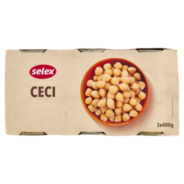 Selex Ceci Lessati 3x400 g