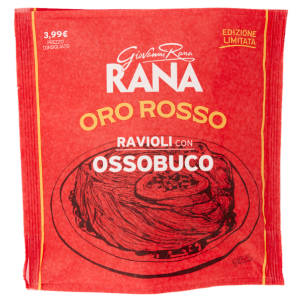 Giovanni Rana Oro Rosso Ravioli con Ossobuco 250 g