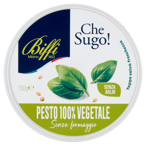 Biffi Che Sugo! Pesto 100% Vegetale Senza Aglio 150 g