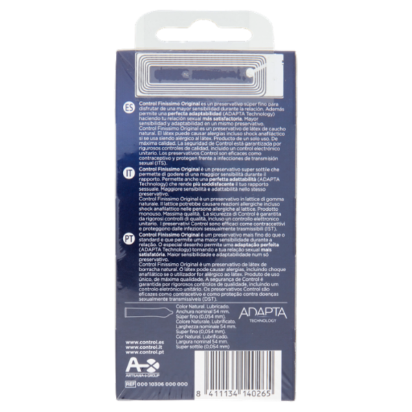 Control Finissimo Original Profilattici 12 pz