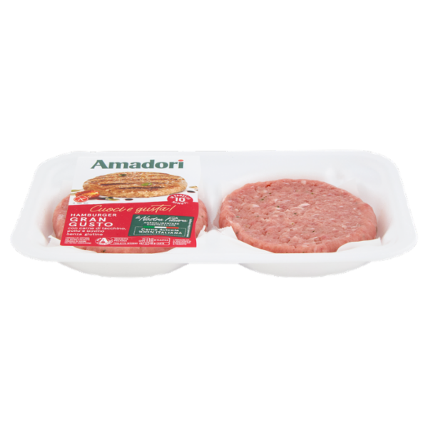 Amadori Hamburger Gran Gusto 0,204 kg