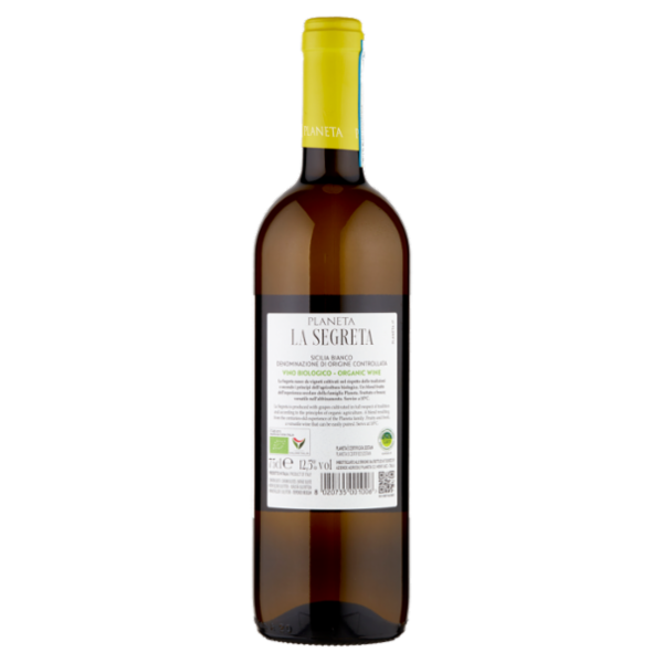 Planeta la Segreta Bianco Sicilia DOC Vino Biologico 75 cl