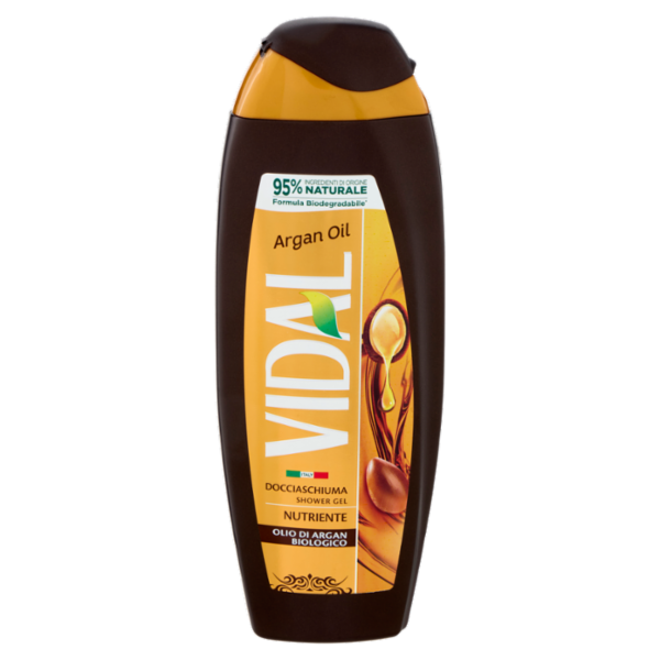 Vidal Argan Oil Docciaschiuma Nutriente Olio di Argan Biologico 250 ml