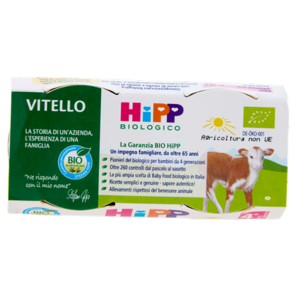 HiPP Biologico Vitello 2 x 80 g