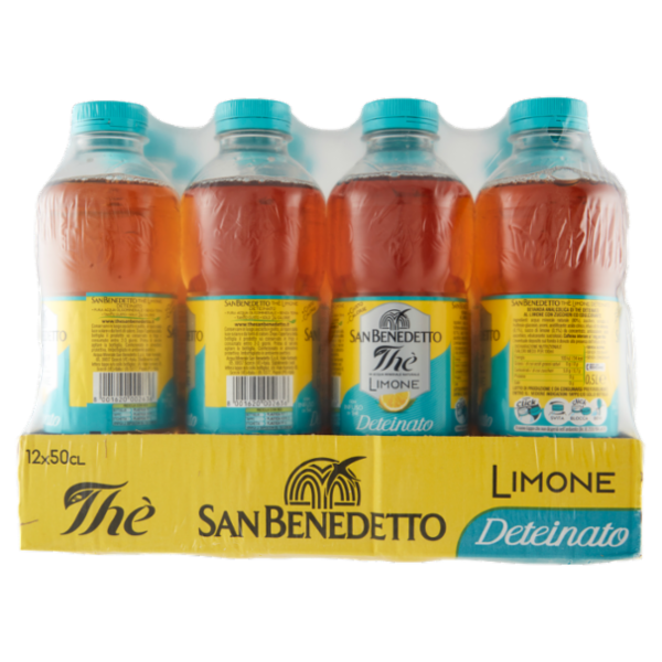 San Benedetto Thè Limone Deteinato 12 x 50 CL