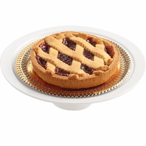 CROSTATA CON CONFETTURA DI ALBICOCCHE -PRODOTTO DOLCIARIO DA FORNO-