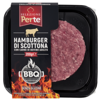 Selezione Perte BBQ Hamburger Di Scottona 200 g