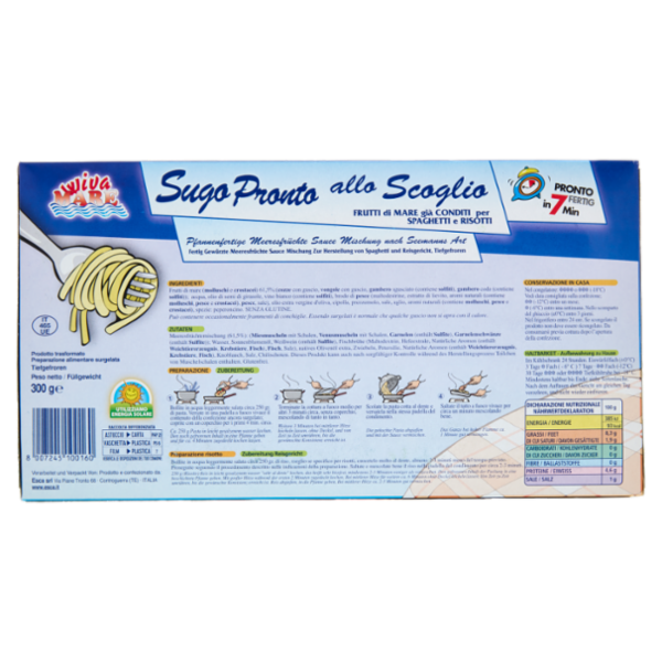 Wiva Mare Sugo Pronto allo Scoglio 300 g