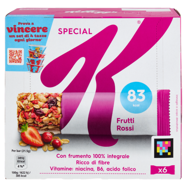 Kellogg's Special K Frutti Rossi 6 x 21,5 g