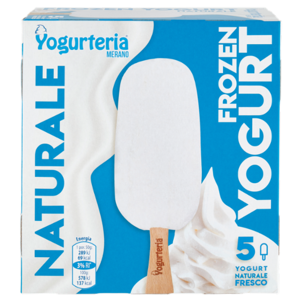 Meran Yogurteria Merano Frozen Yogurt Naturale 5 x 50 g