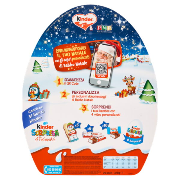 Kinder Sorpresa & Friends 29 pezzi 370 g