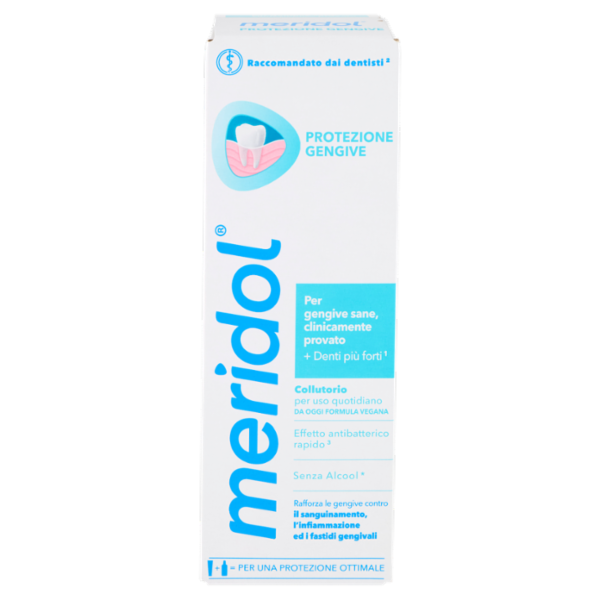 meridol collutorio Protezione Gengive con effetto antibatterico rapido 400 ml