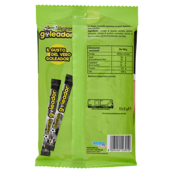 goleador Liquirizia 15 x 8 g