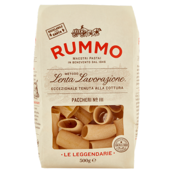 Rummo Le Leggendarie Paccheri N° 111 500 g