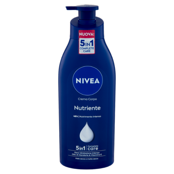 Nivea Crema Corpo Nutriente Pelle secca o molto secca 500 ml
