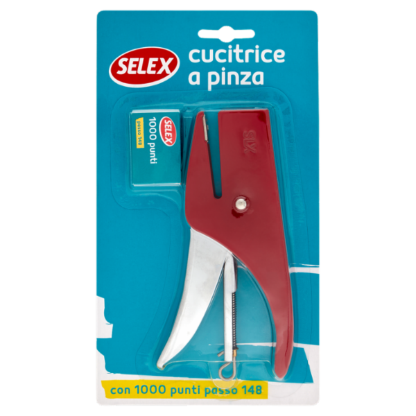 Selex Cucitrice in Metallo con 1000 Punti Tipo 148
