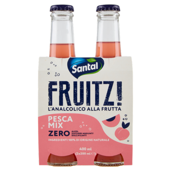 Santàl Fruitz! Pesca Mix Zero 2 x 200 ml