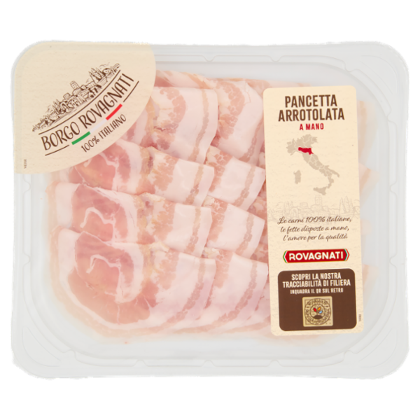 Rovagnati Pancetta Arrotolata a Mano 100 g