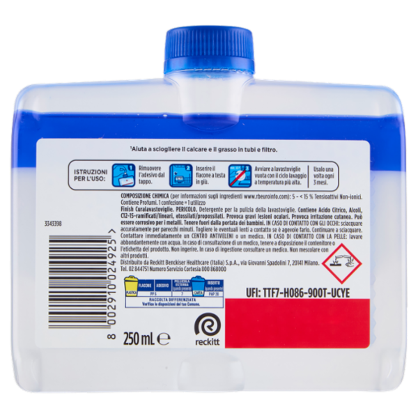 Finish Curalavastoviglie Regular 250 ml