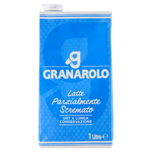 Granarolo Latte Parzialmente Scremato UHT a Lunga Conservazione 1 Litro