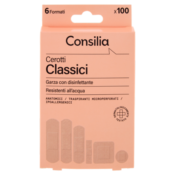 Consilia Cerotti Classici 6 Formati 100 pezzi