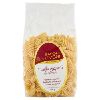 Sapori Umbri Fusilli Giganti Di Semola 500 g
