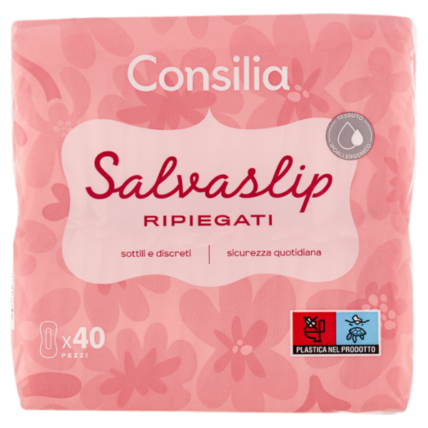 Consilia Salvaslip Ripiegati 40 pezzi