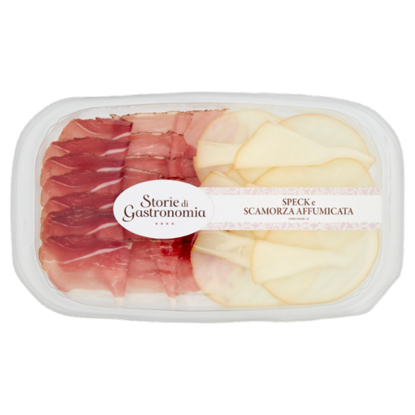 Storie di Gastronomia Speck e Scamorza a Fette 120 g
