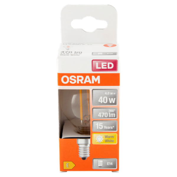 Osram Led Classic P 40 Warm White 4.0 W E14