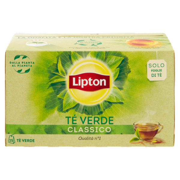 Lipton Tè Verde Classico 25 Filtri 32,5 g