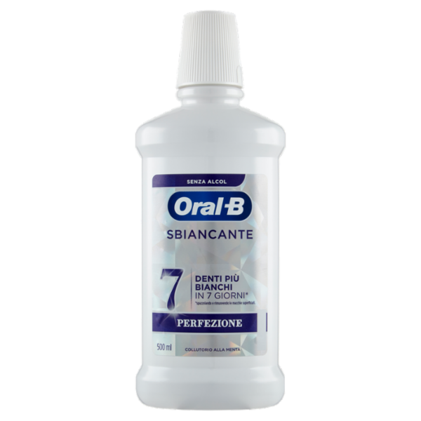 Oral-B Sbiancante Perfezione Collutorio alla Menta 500 ml