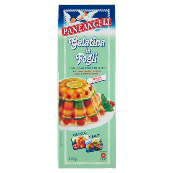 PANEANGELI Gelatina in Fogli 500 g