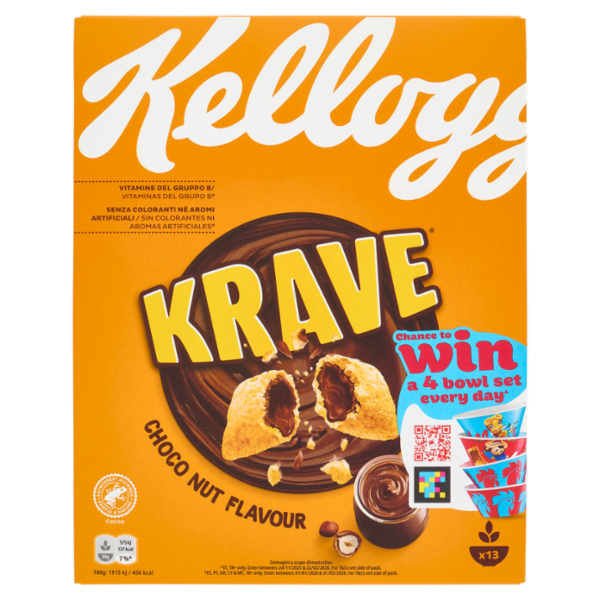 Kellogg's Krave Choco Nut Flavour 410 g